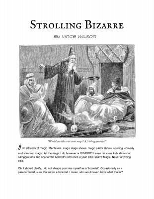 Strolling Bizarre by Vincent Wilson