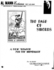 Al Mann - The Page of Swords