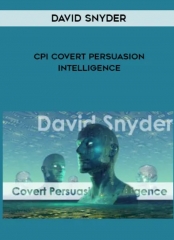 David Snyder - CPI Covert Persuasion Intelligence