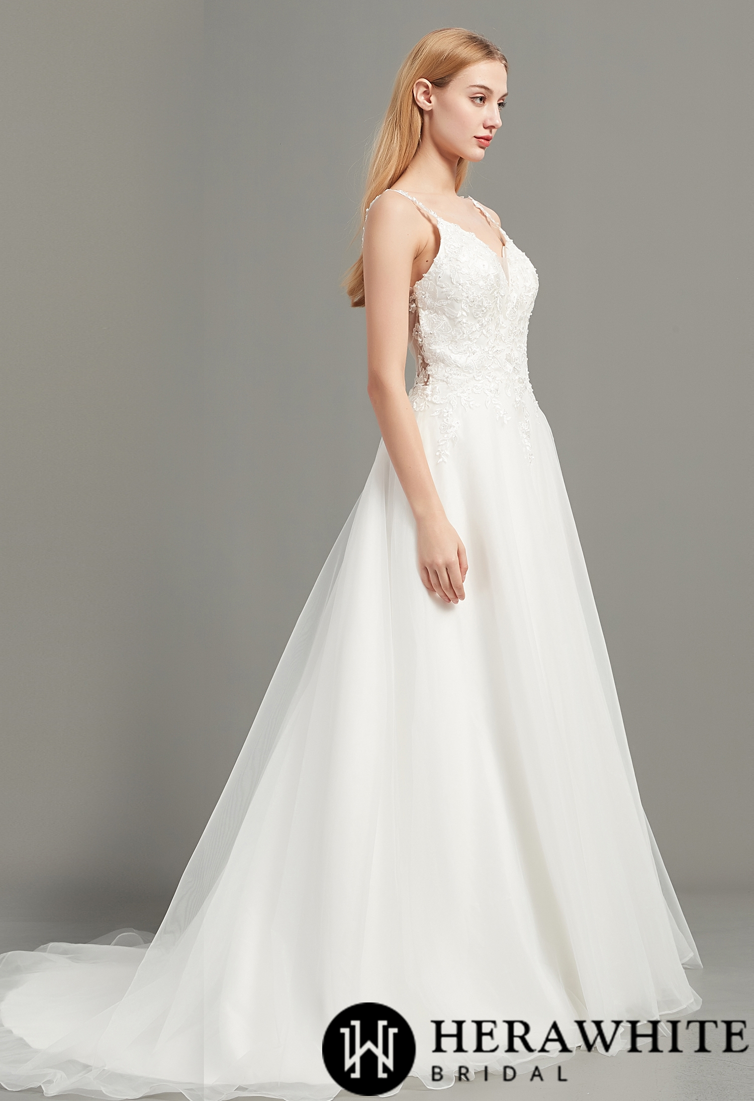 Sweetheart Low Back Wedding Dress