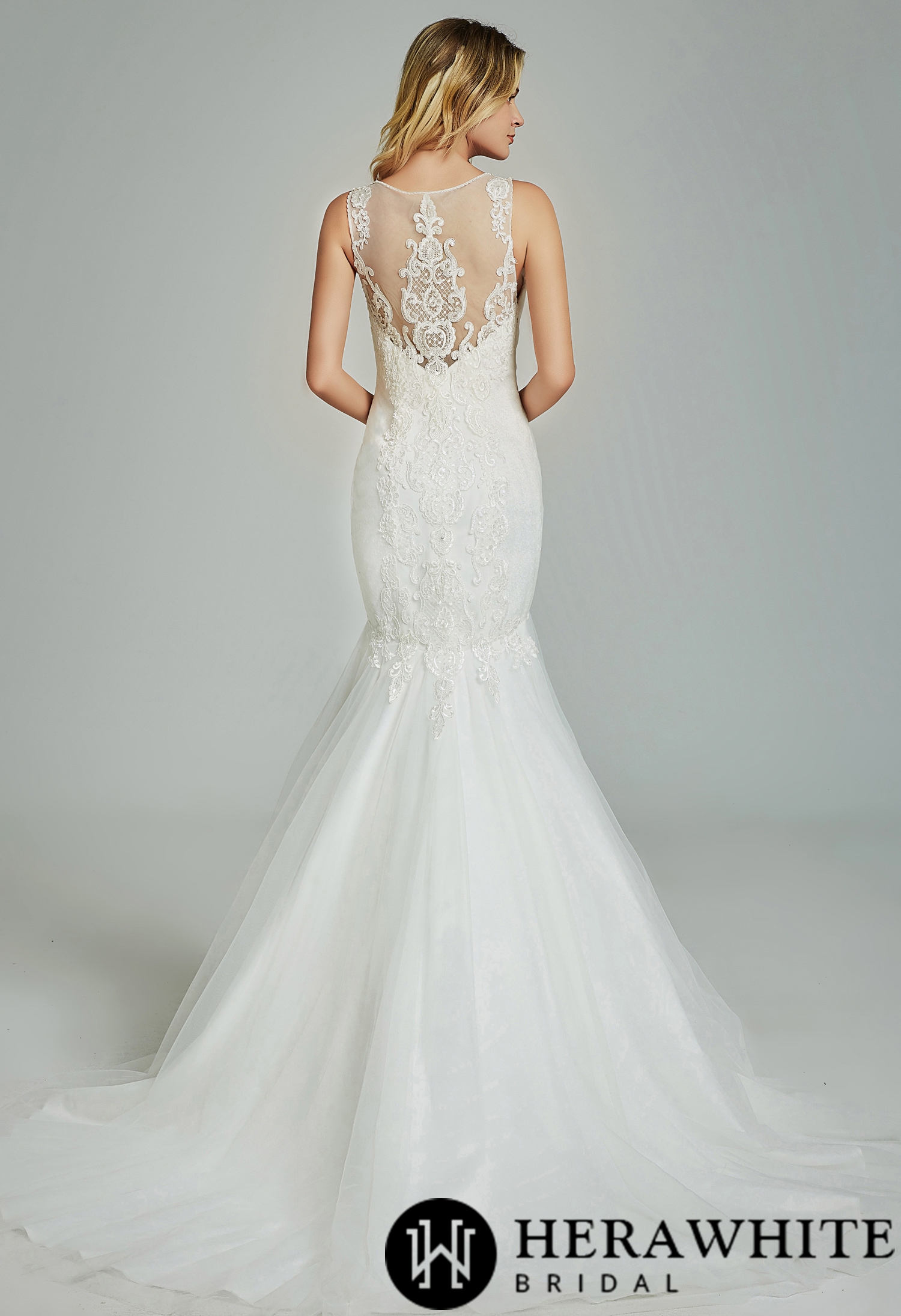 Formal Gorgeous Appliques Mermaid Wedding Dress