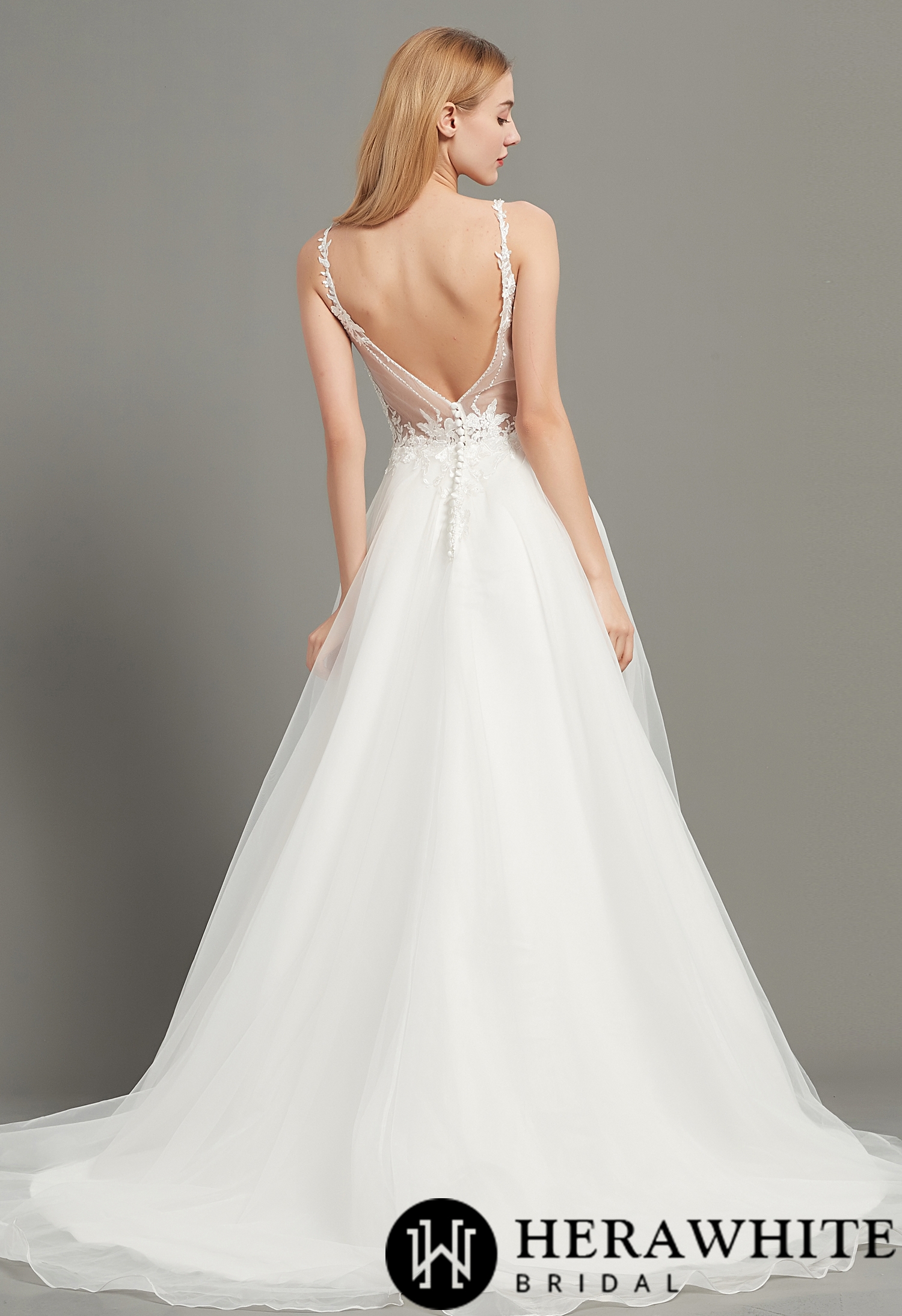 Sweetheart Low Back Wedding Dress