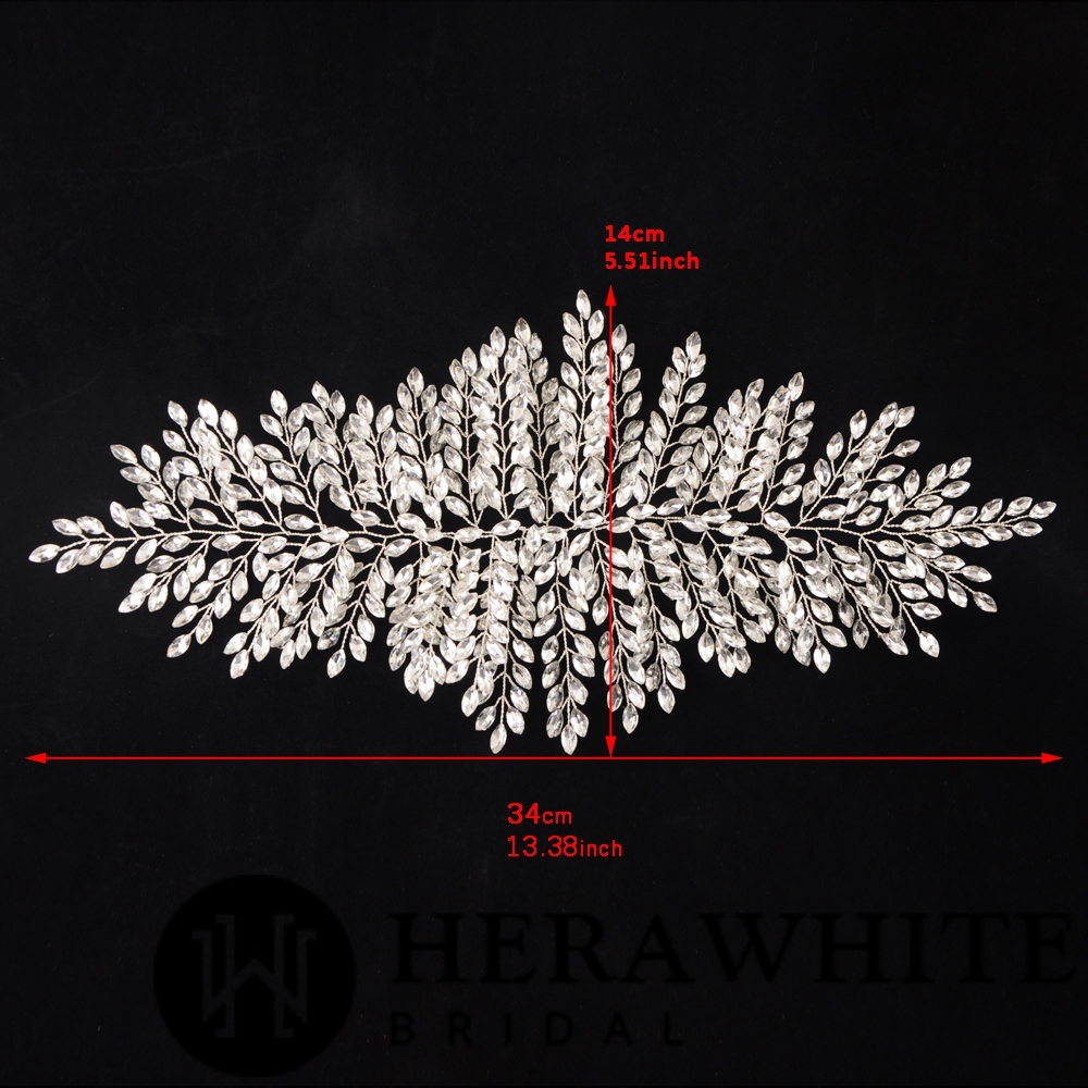 Enthralling Sparkling Rhinestones Wedding Headpiece