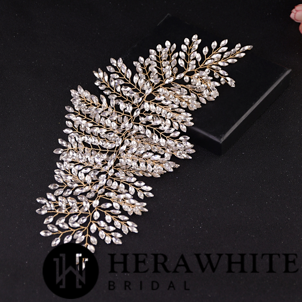 Enthralling Sparkling Rhinestones Wedding Headpiece
