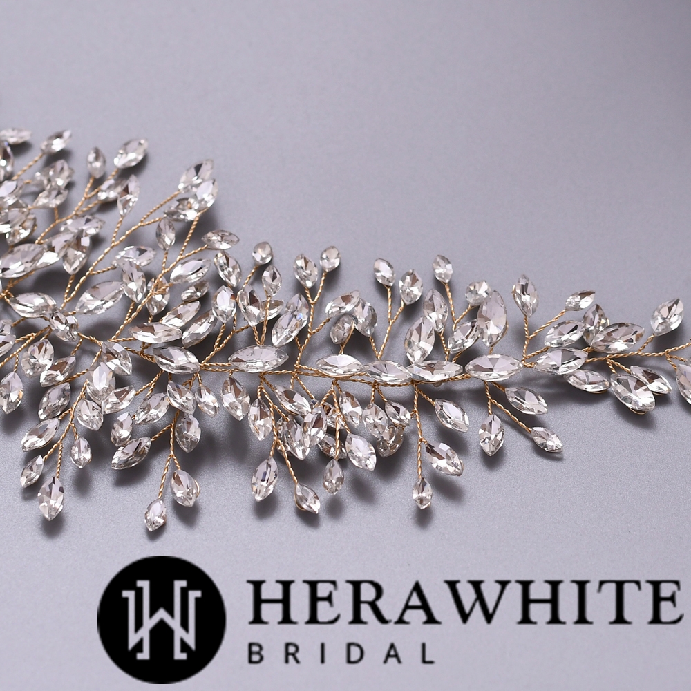 Wholesale Handmade Crystals Wedding Bridal Headpiece