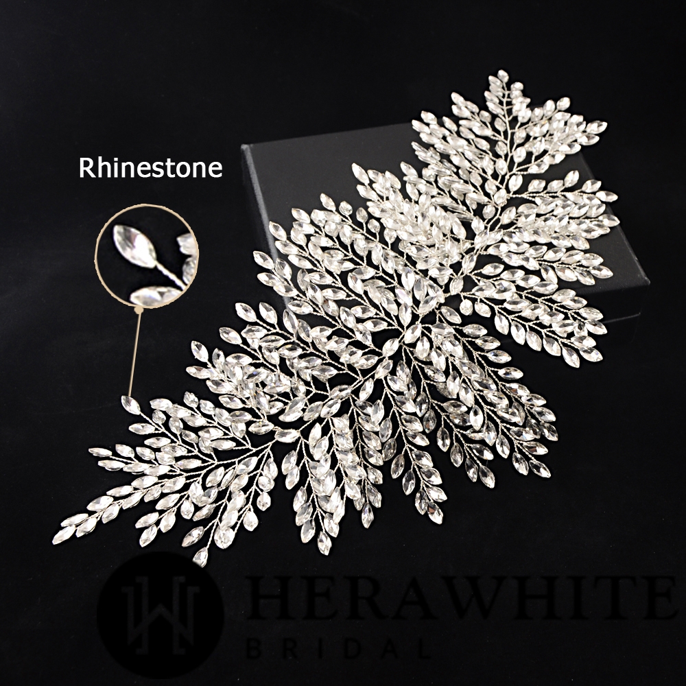 Enthralling Sparkling Rhinestones Wedding Headpiece