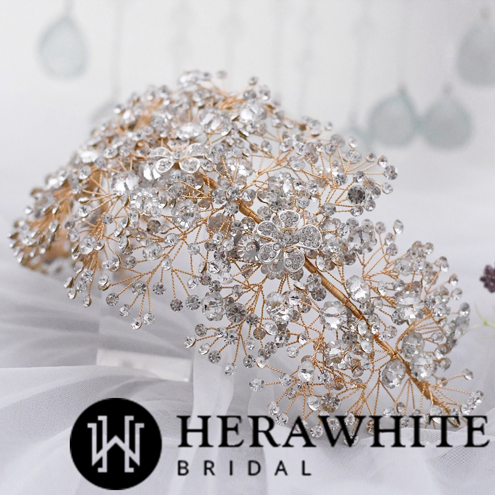 Simple Alloy Rhinestone Headpiece