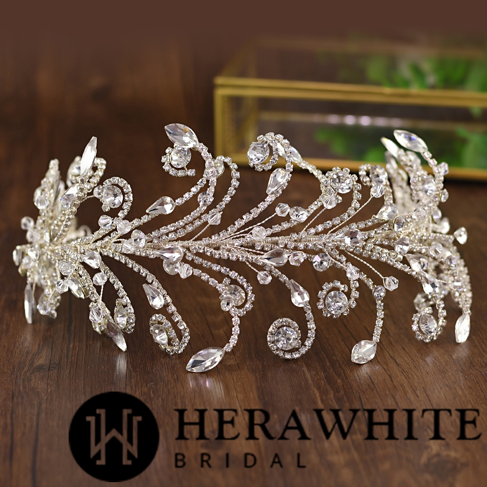 Wedding Bridal Forehead Crystal Rhinestone Headband