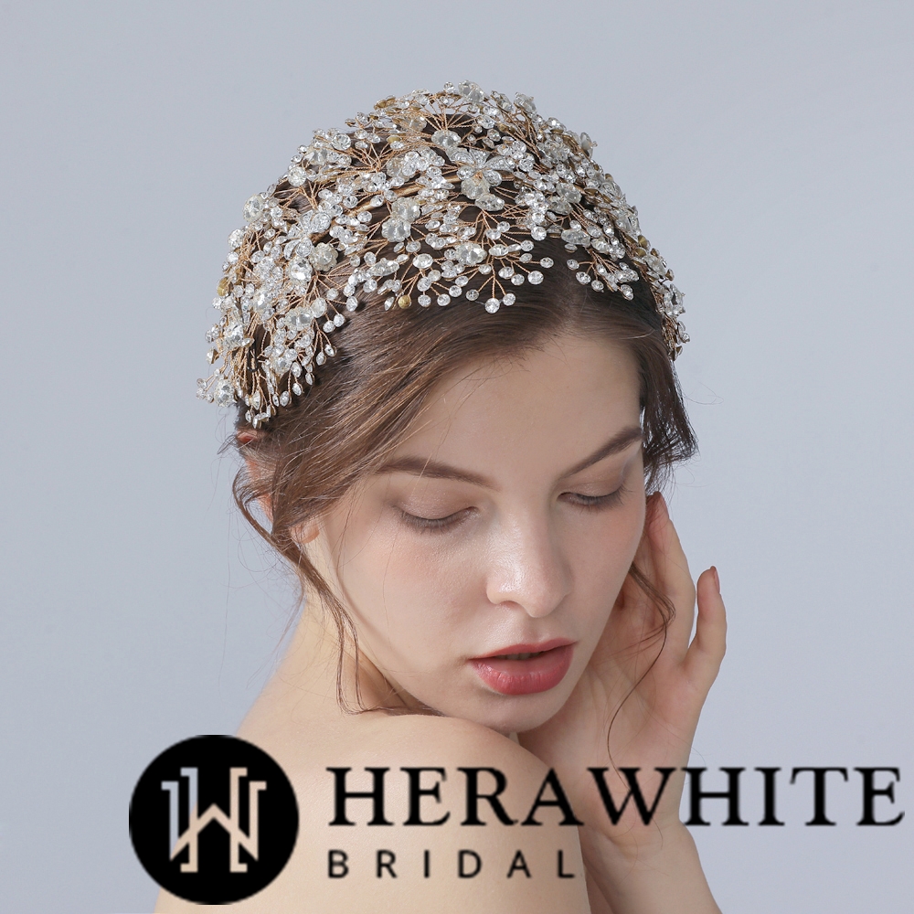 Simple Alloy Rhinestone Headpiece