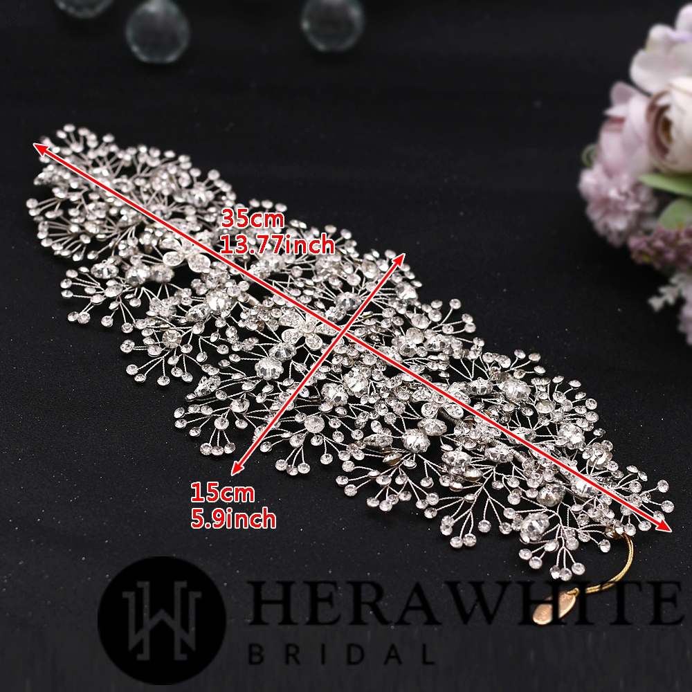Simple Alloy Rhinestone Headpiece