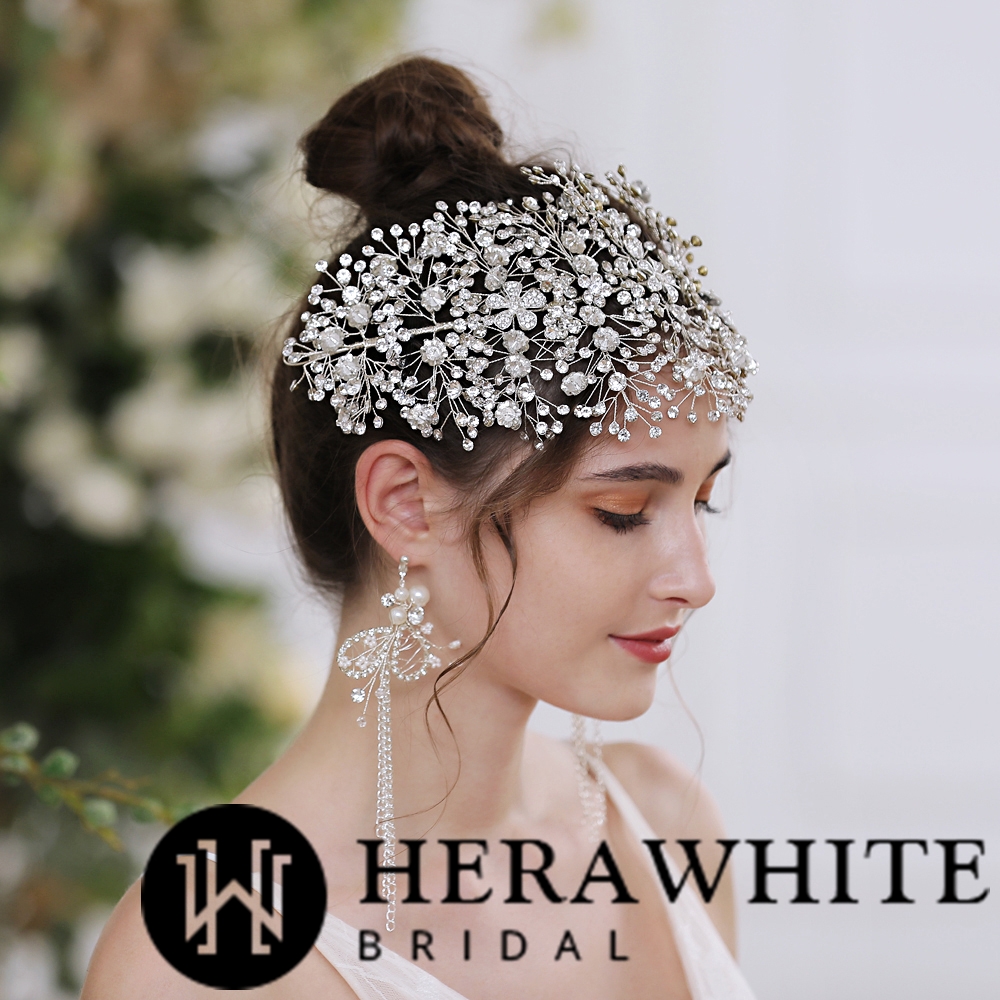Simple Alloy Rhinestone Headpiece