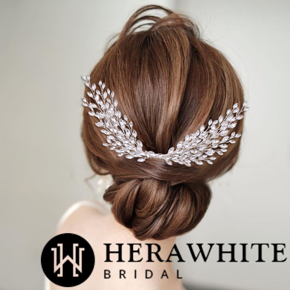 Elaborate Rhonestones Bridal Comb