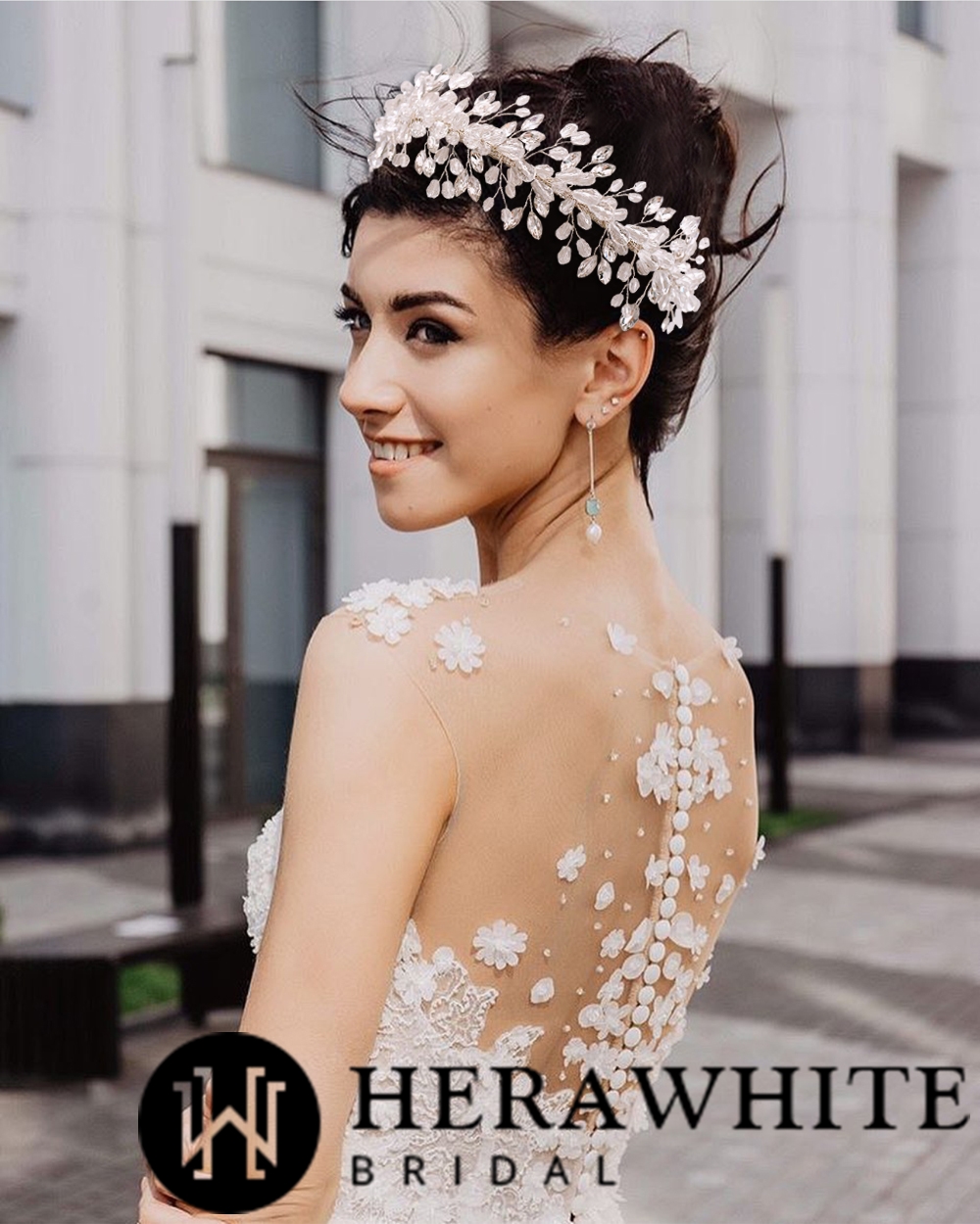 Wholesale Shiny Rhinestones Crystals Bridal Headband