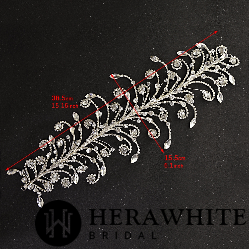 Wedding Bridal Forehead Crystal Rhinestone Headband