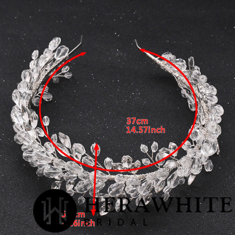 Wholesale Shiny Rhinestones Crystals Bridal Headband
