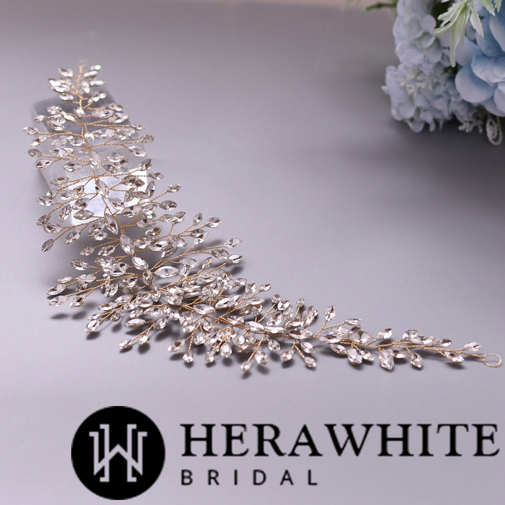 Wholesale Handmade Crystals Wedding Bridal Headpiece
