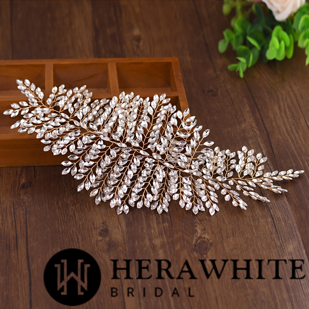 Enthralling Sparkling Rhinestones Wedding Headpiece