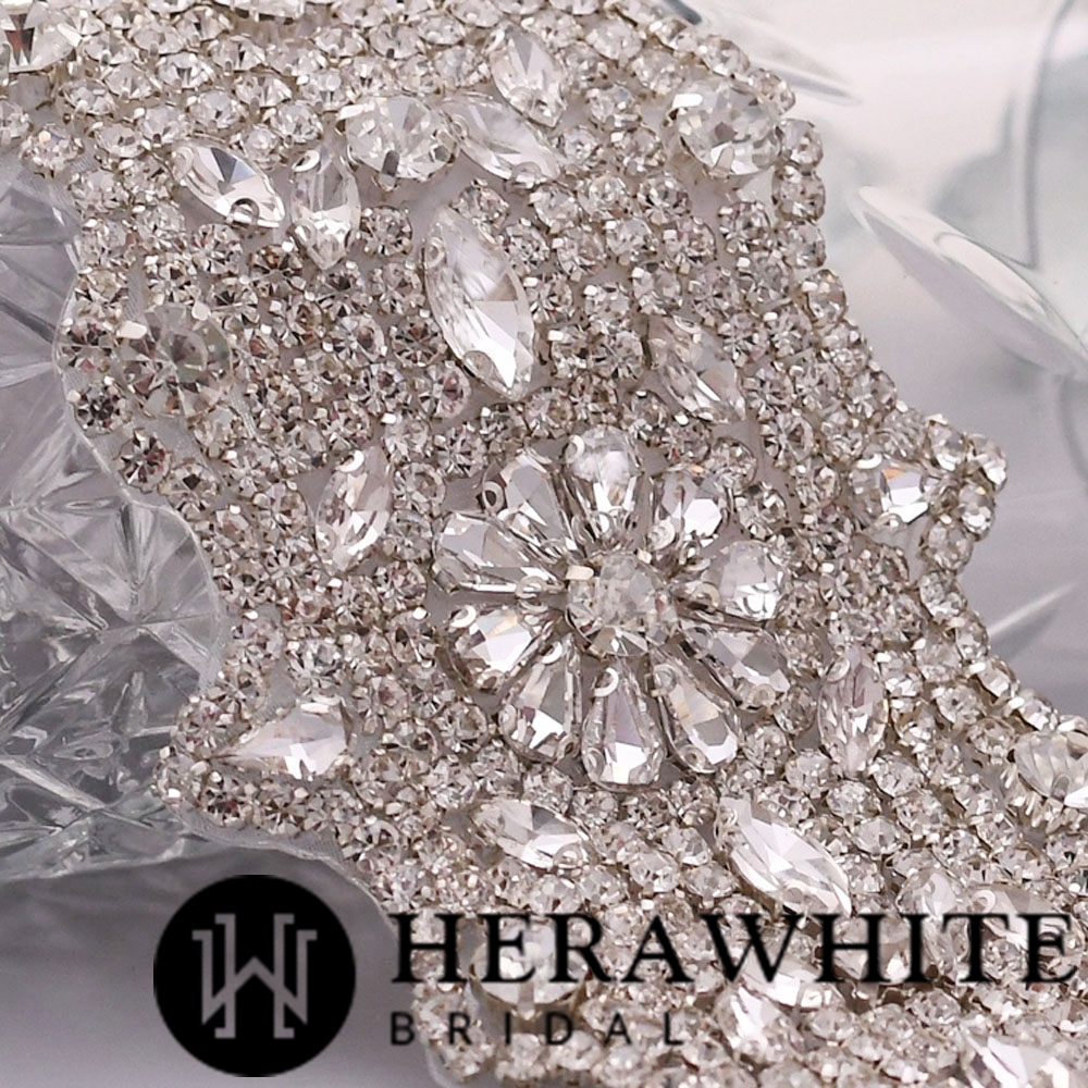 Sparkling Rhinestone Stylish Bridal Sash