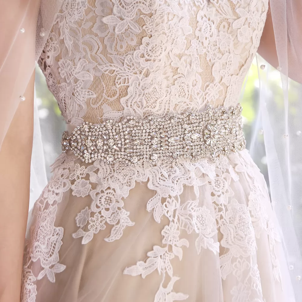 Elegant Wedding Dress Belts for the Bride