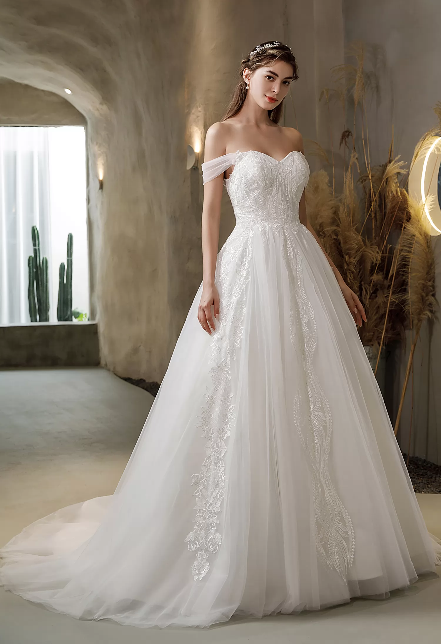 Princess Sweetheart Lace Tulle Ballgown Wedding Dress Wholesale Princess Sweetheart Lace Tulle Ballgown Wedding Dress Wholesale