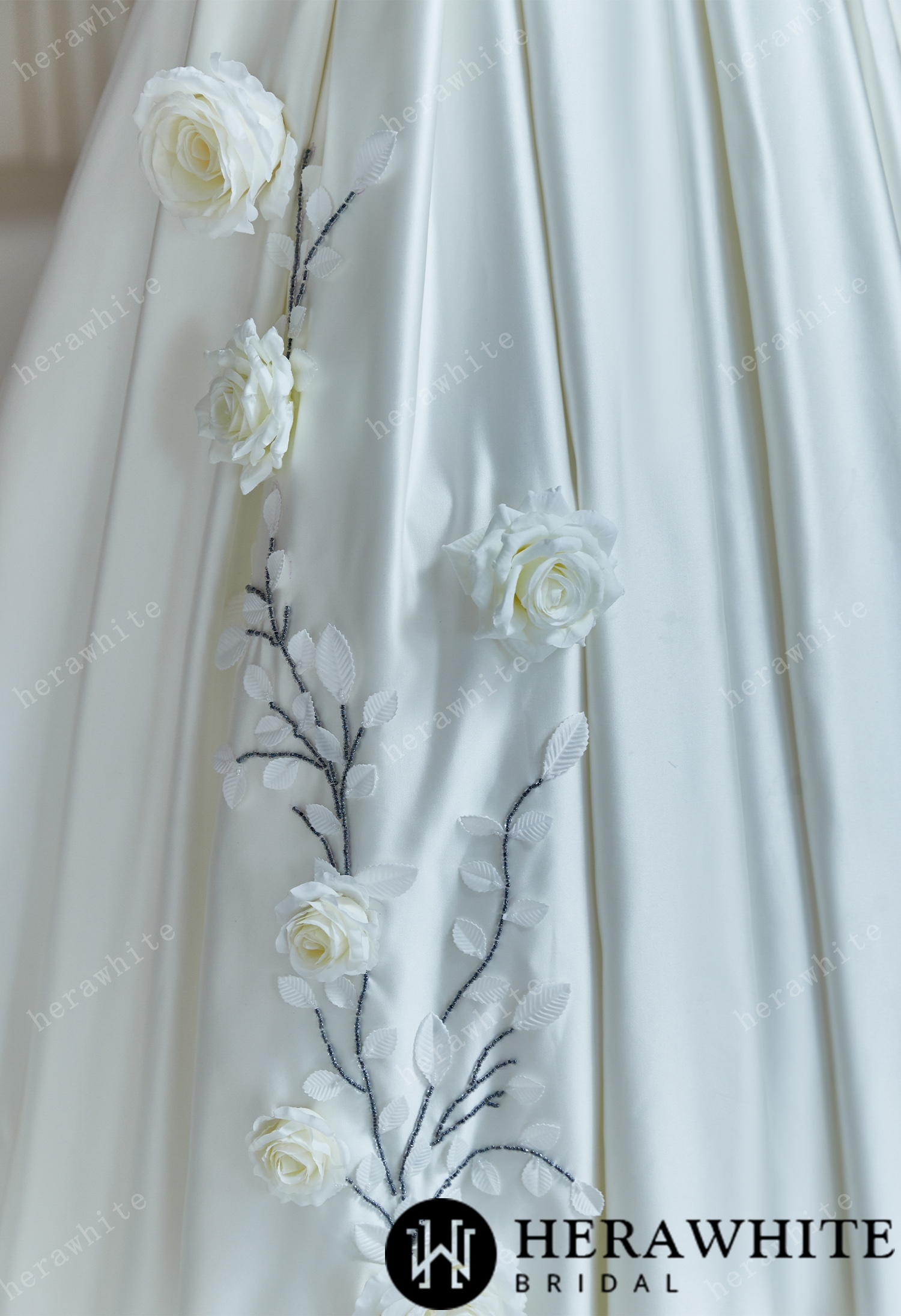Sophisticated  A-Line Wedding Dress With Spaghetti Straps