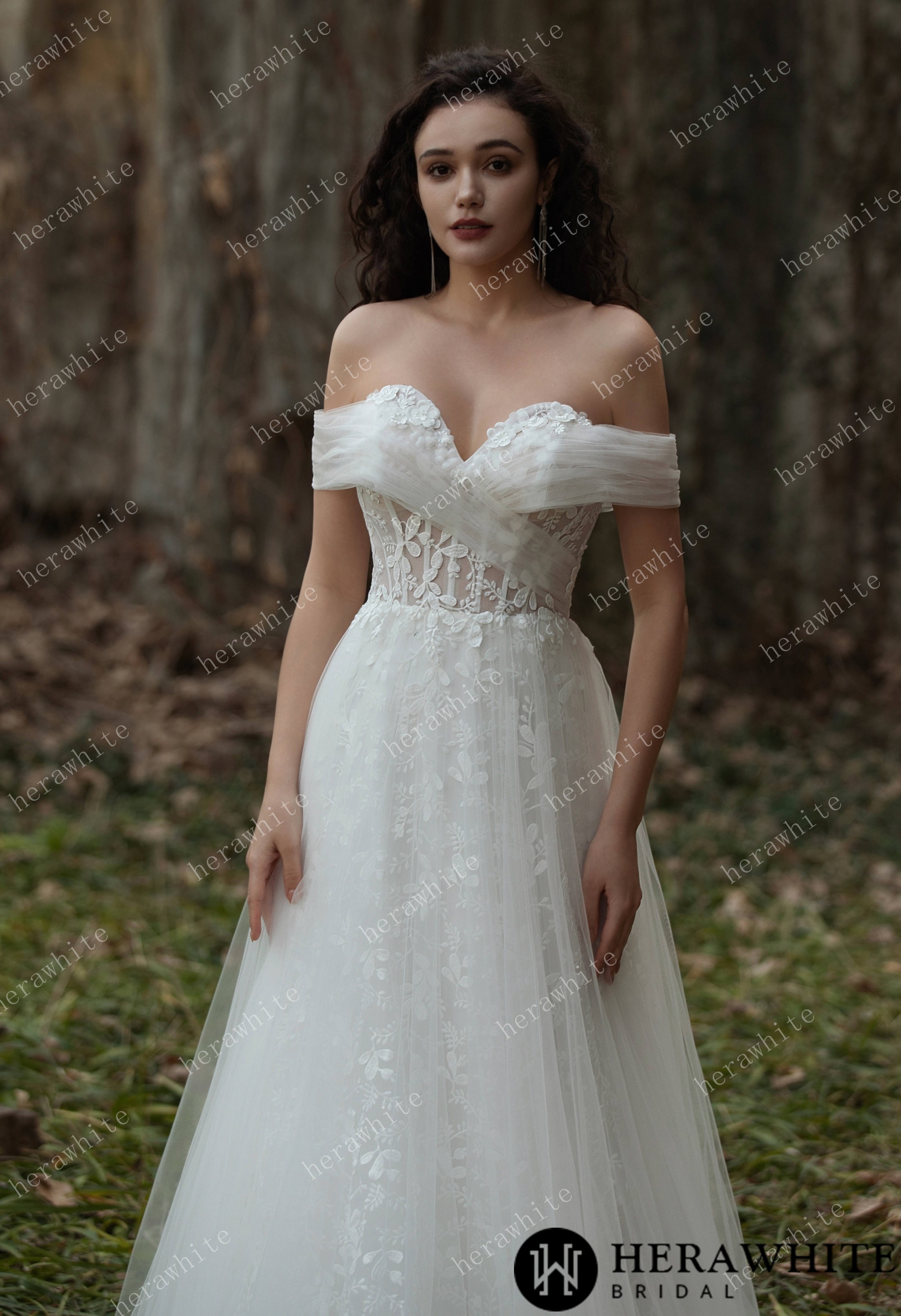 Exquisite Sweetheart  A-line Lace Bridal Gown