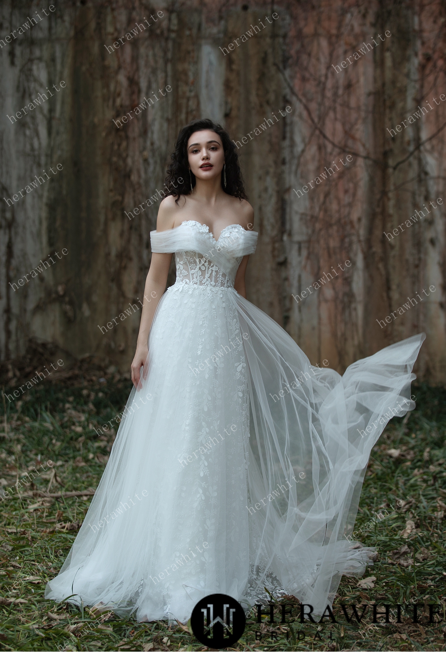 Exquisite Sweetheart  A-line Lace Bridal Gown