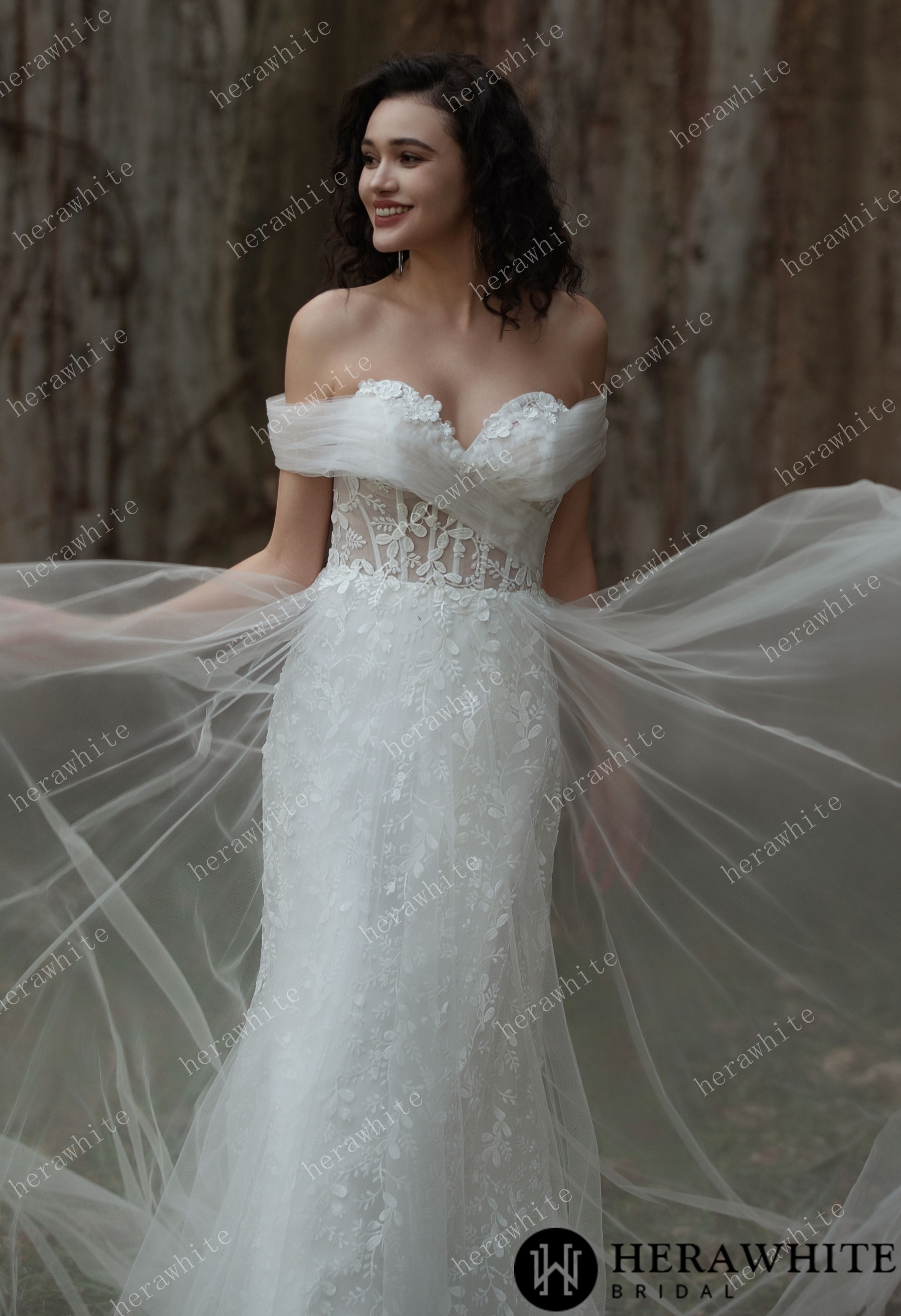 Exquisite Sweetheart  A-line Lace Bridal Gown