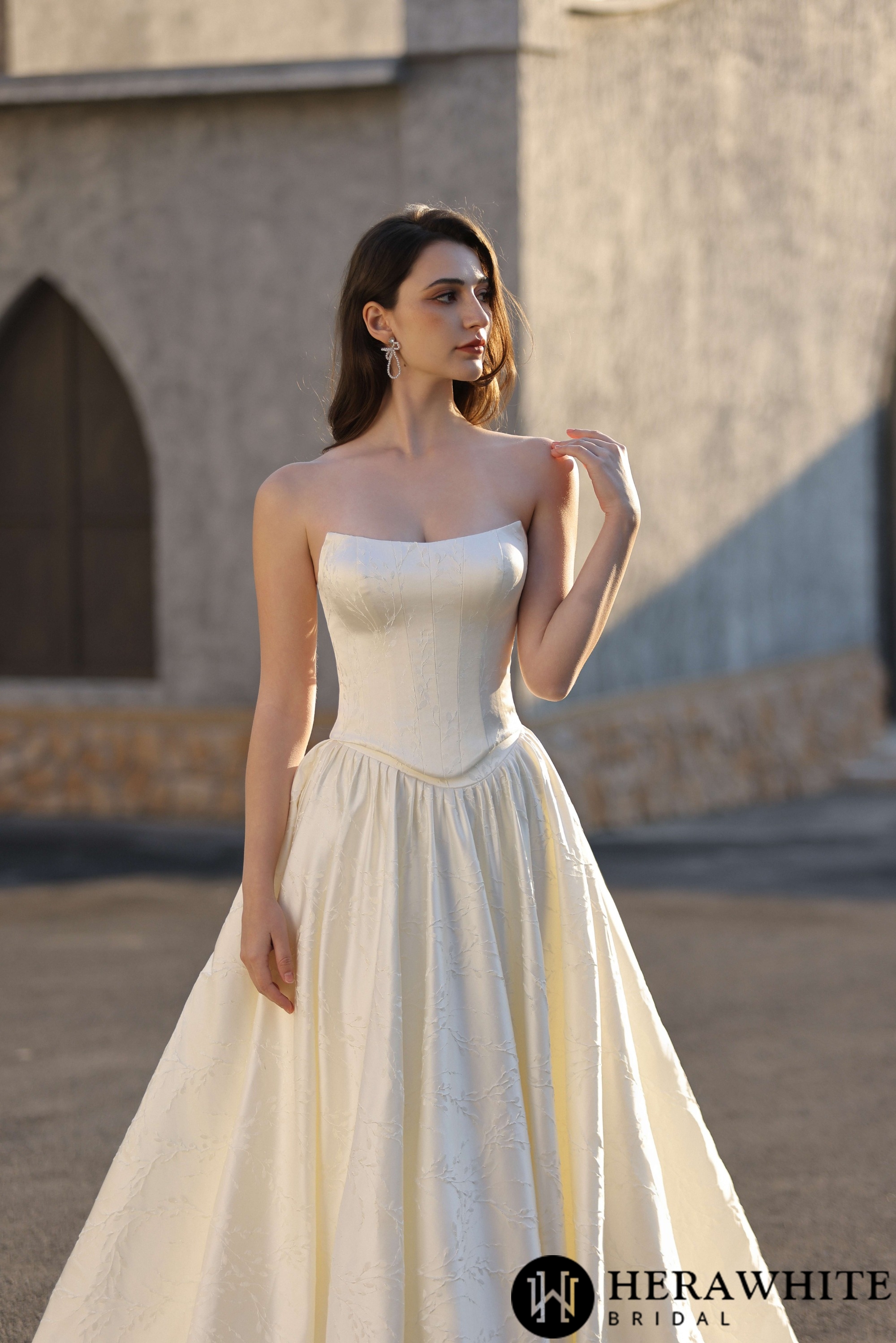 Captivating Composed Mermaid  And Ball Gown Silhouette Wedding Dresses