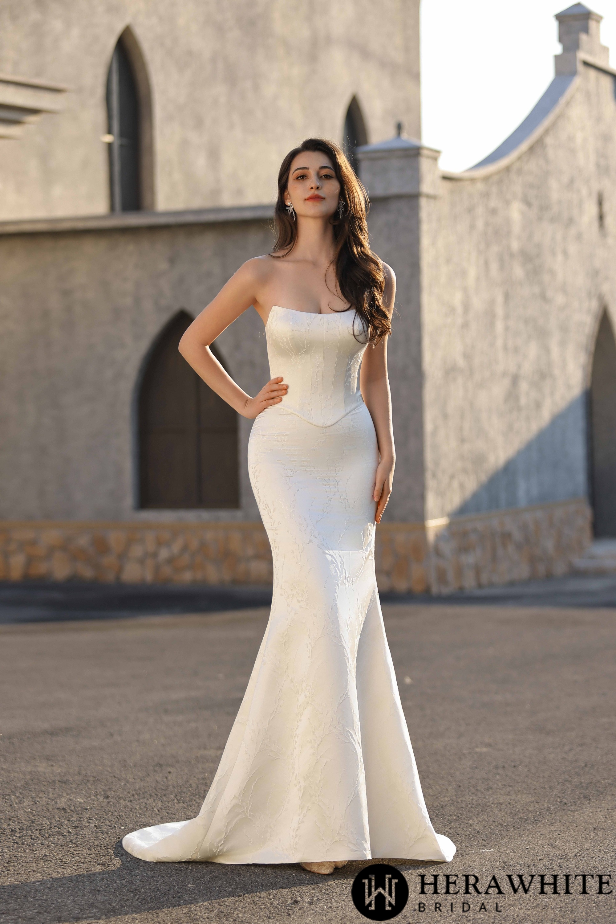 Captivating Composed Mermaid  And Ball Gown Silhouette Wedding Dresses