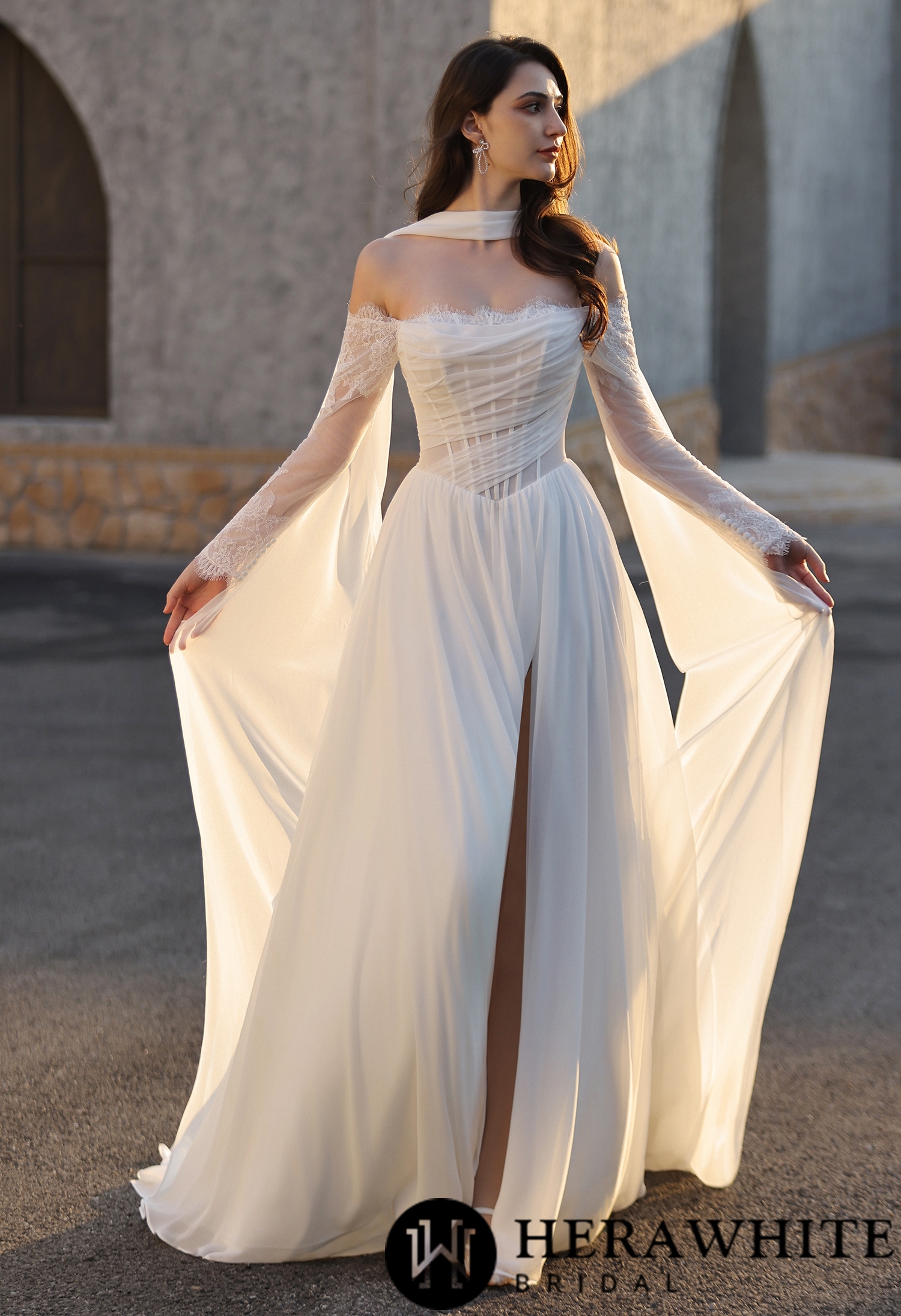 Chiffon Bridal Streamer