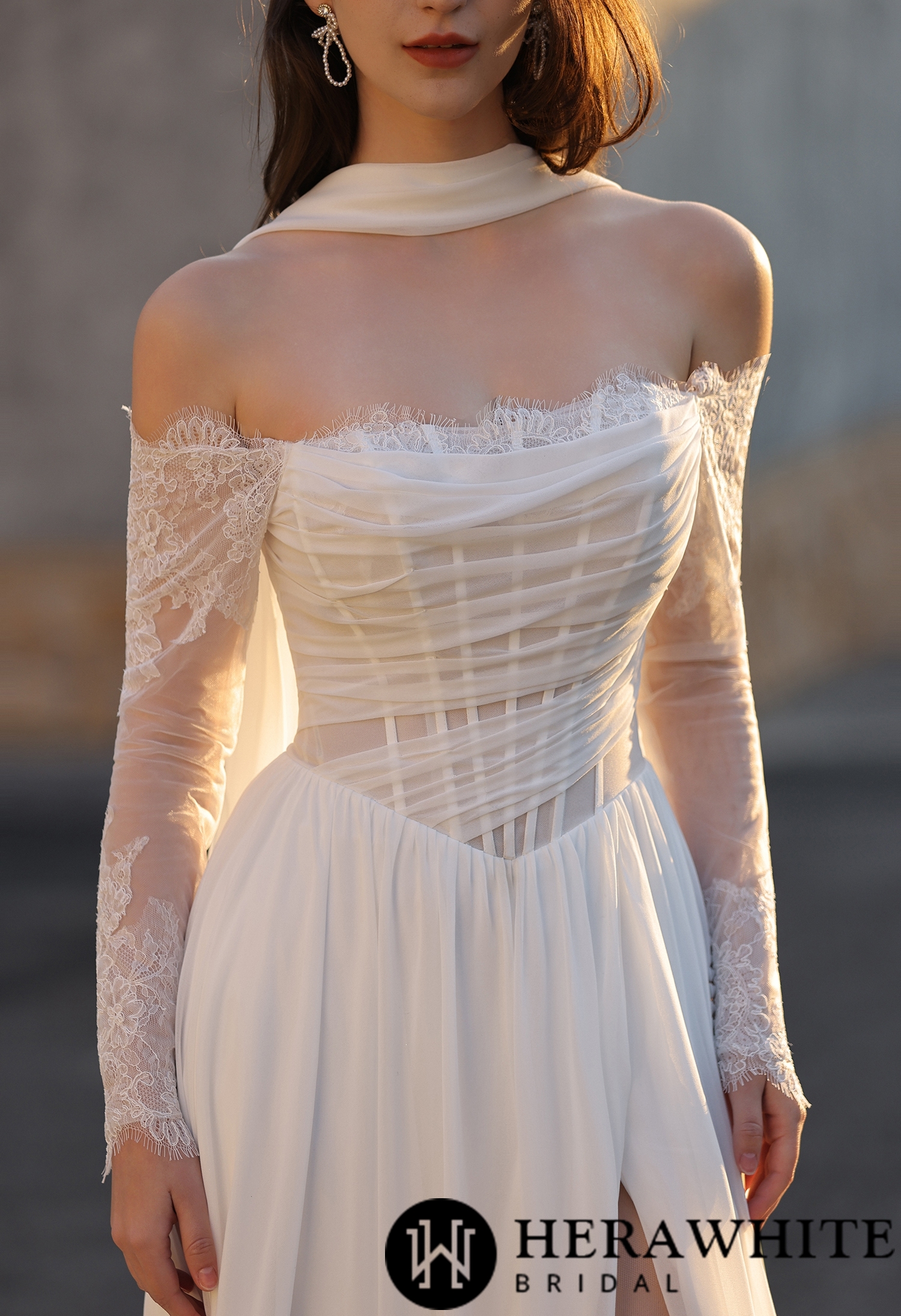 Chiffon Bridal Streamer