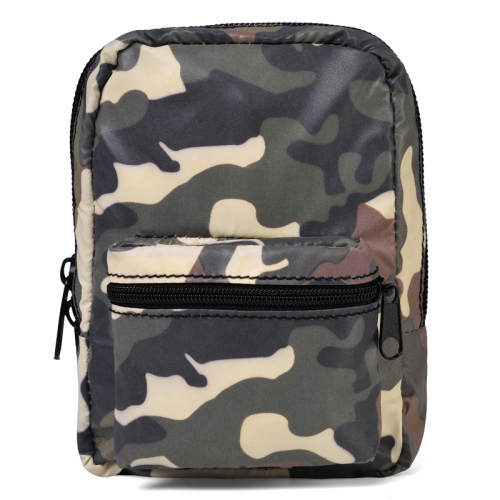 Camouflage reflecting mini bag