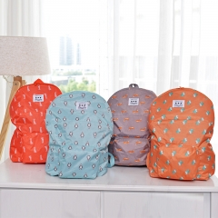 Foldable backpack shoulder bag