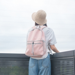 Foldable backpack school bag shoulder bag