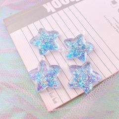 Acrylic star keychain, cute keychain