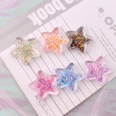 Acrylic star keychain, cute keychain