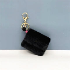 plush coin purse keychain, mini purse