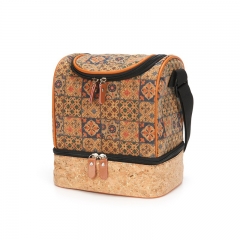 Cork fabric lunch bag, cooler bag, lunch bags for women