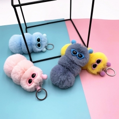 cute pluff keychain,plush keychain