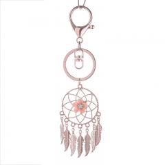 dream catcher keychain, metal keychain