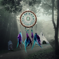 Dream catcher keychain, cute keychain