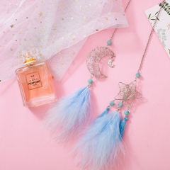dream catcher keyring, colorful keychain