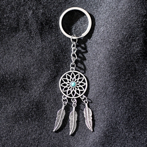 metal dream catcher keychain, cute keychain