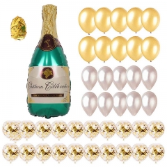 Champagne balloons sets for party