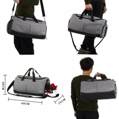 Portable travel bag gym bag