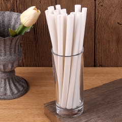 Bamboo fiber straw