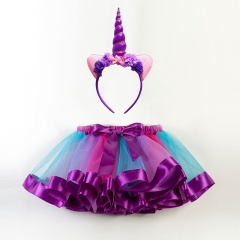 Rainbow TUTU skirt sets party costume