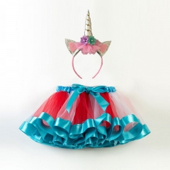 Rainbow TUTU skirt sets party costume