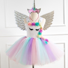 Party tutu dress with wing